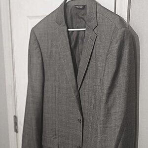 Lineage Men Lifht Gray Blazer Only     46L